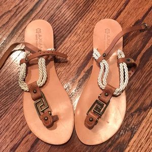 Leather sandals